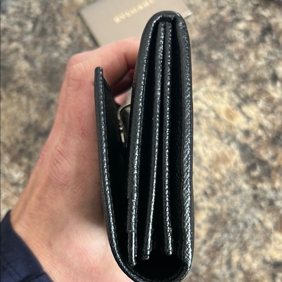 Bvlgari  Black Leather Wallet​ - Picture 6 of 12